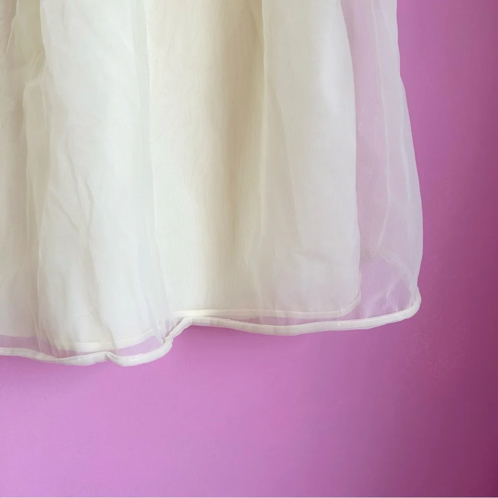 Vintage Yellow Lace Nightgown - Picture 8 of 8